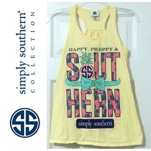 Simply Southern Racerback Tank  Small